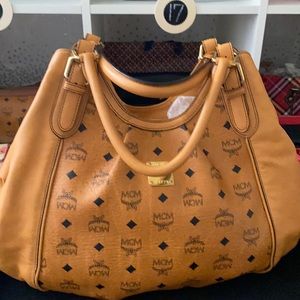 Mcm cognac handbags
